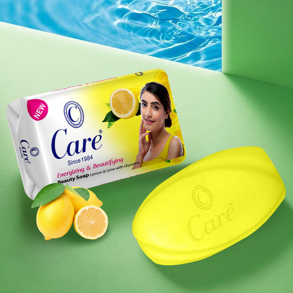 CARE BEAUTY SOAP - LEMON & LIME WITH GLYCERINE