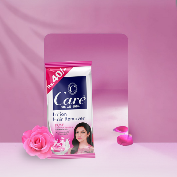 Care Lotion Hair Remover – Rose