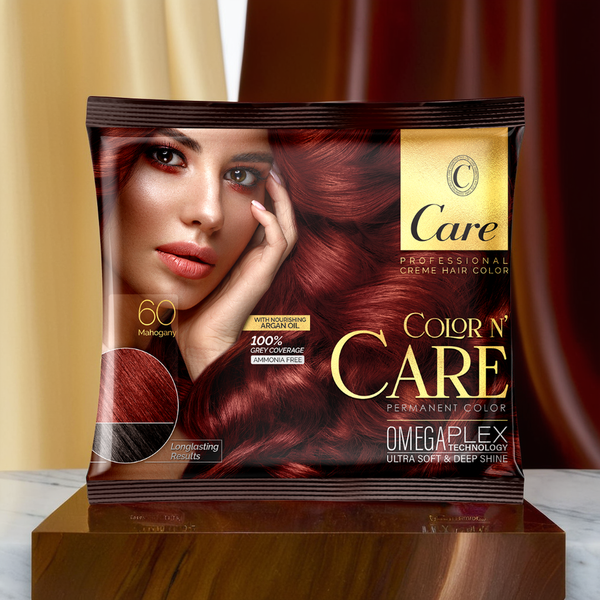 Color N' Care Crème Hair Color for Women – Mahogany
